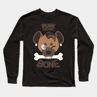 PUNK TO THE BONE Long Sleeve T-Shirt